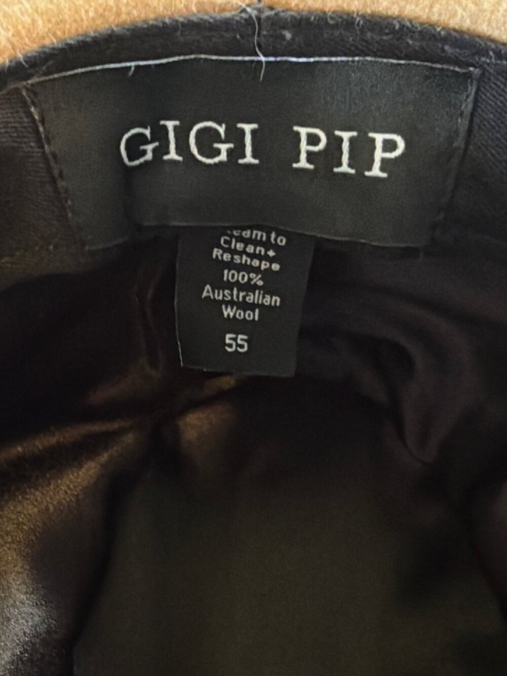 Gigi Pip Ezra Western Hat Cattleman Cowgirl 55cm XS MSRP$136 Worn Once - Picture 7 of 17